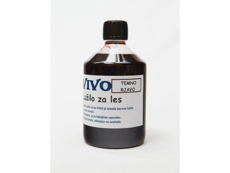 VIVO wood stain DARK BROWN 500 ml