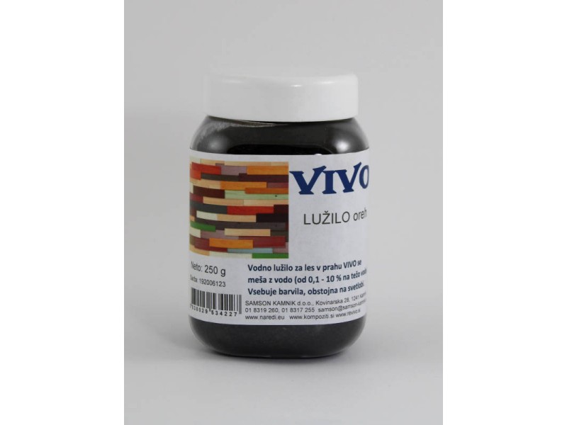 VIVO powdered wood stain WALNUT 250 g