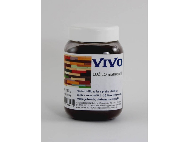 VIVO powdered wood stain MAHOGANY 250 g