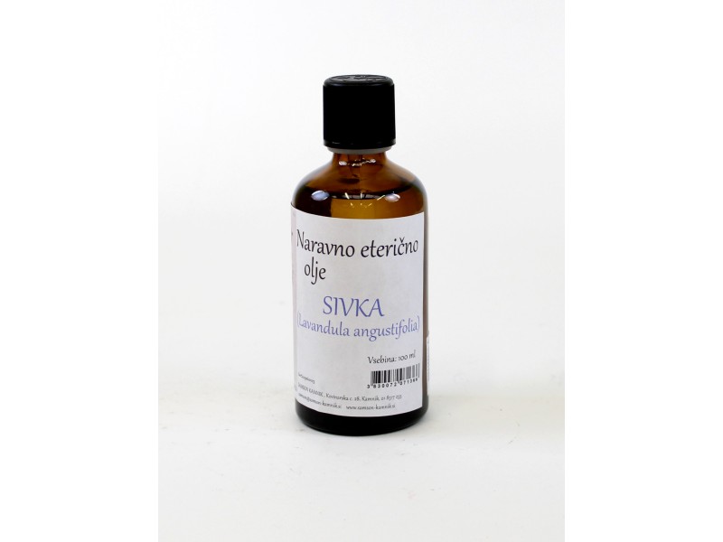 SIVKA (Lavandula angustifolia) naravno eterično olje 1l