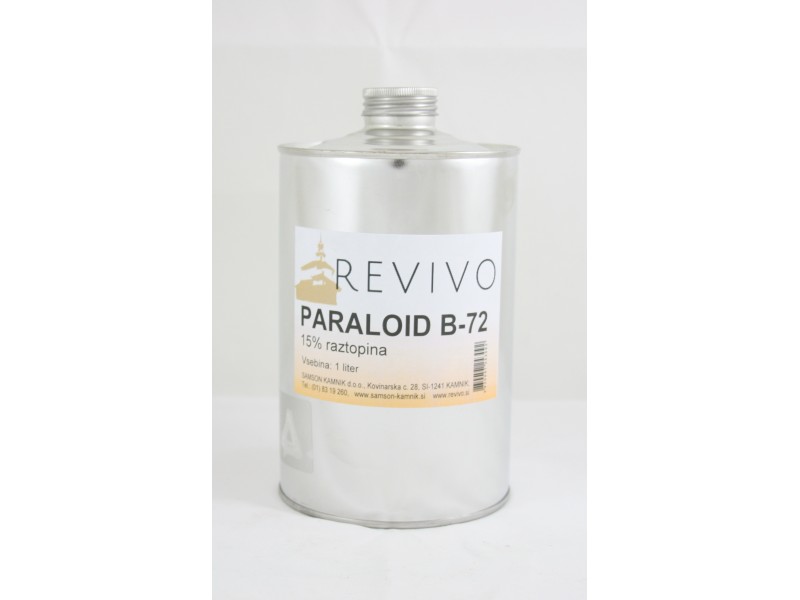 PARALOID B 72 acrylic resin in ethyl acetate, 15 %   1 l