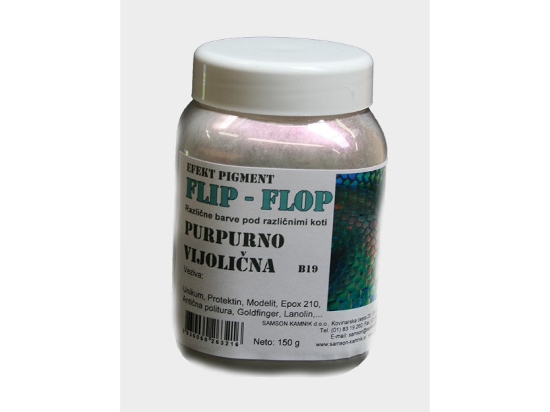 FLIP FLOP  purpurno vijolična B19   150 g