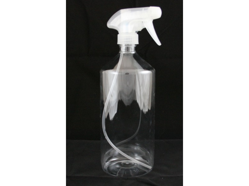 PET bottle with spray  1 l