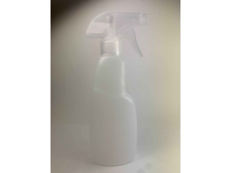 PLASTIC BOTTLE nature with TRIGGER SPRAYER 250 ml