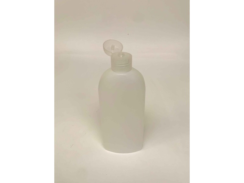 PLASTIC BOTTLE nature FLIP TOP 250 ml