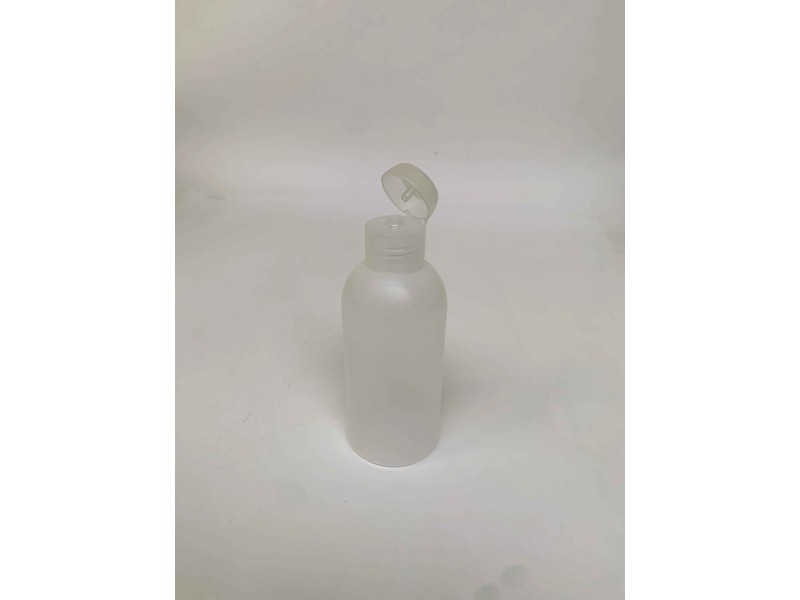 PLASTIC BOTTLE nature with FLIP TOP 170 ml