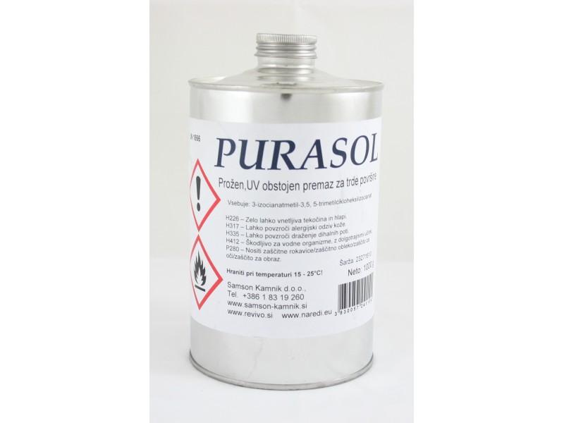 PURASOL UV stable polyurethane coating 1000 ml