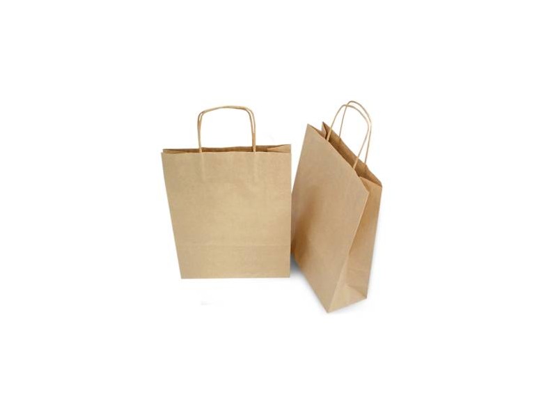 PAPER BAG WITH HANDLE 34 x 41 x 12 cm
