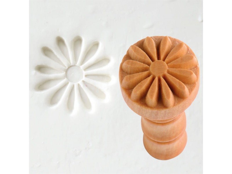 Wooden stamp FLOWER