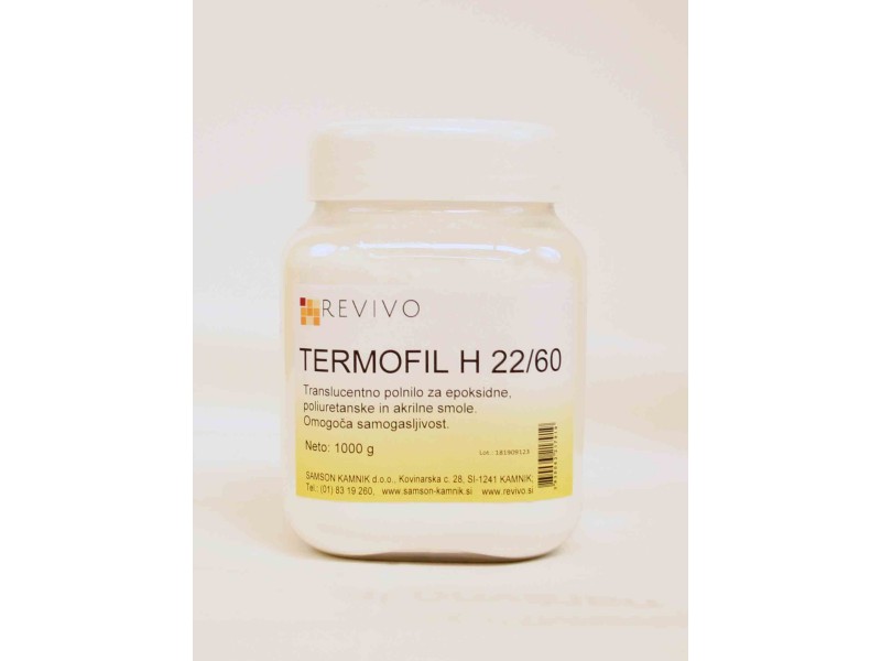 TERMOFIL H 22/60 filler for epoxy, PU and acrylic resins 1 kg