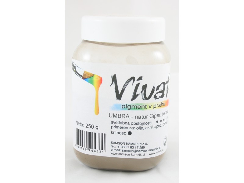 VIVAT Umber natural dark from Cyprus 250 g