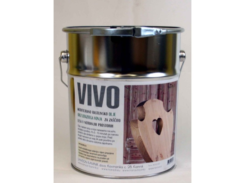 VIVO odorless oil for interior surfaces 5 l