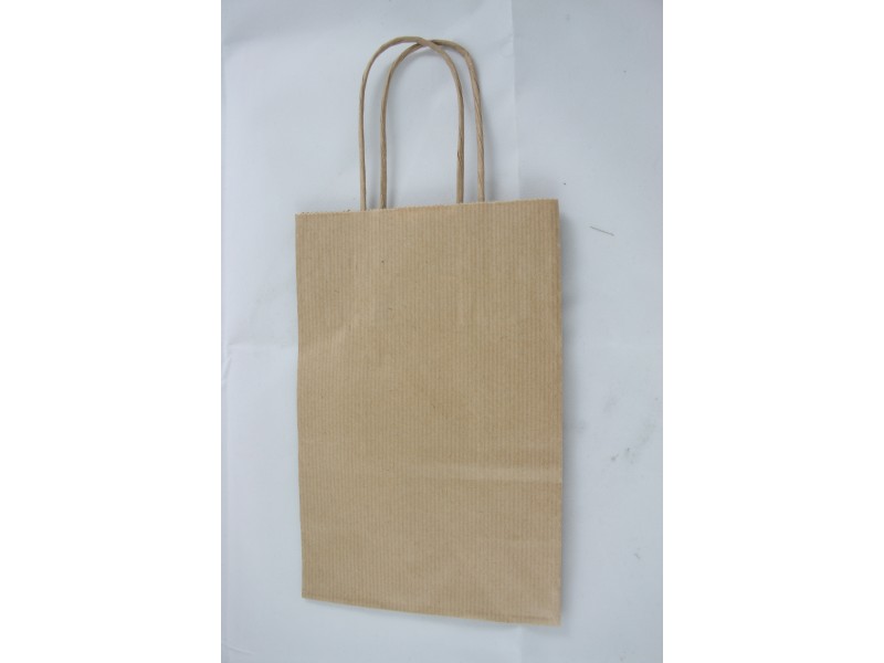 PAPER BAG WITH HANDLE 26 x 35 x 12 cm
