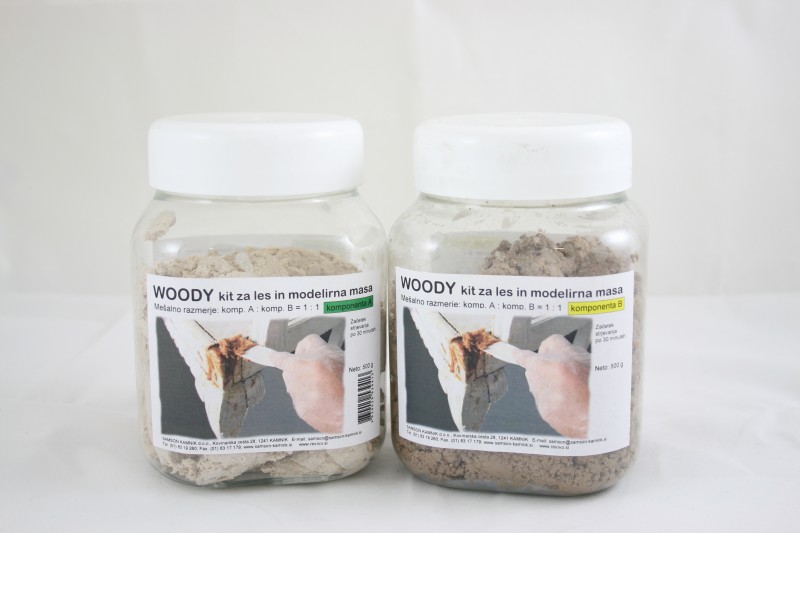 WOODY wood repair epoxy paste  500 g + 500 g