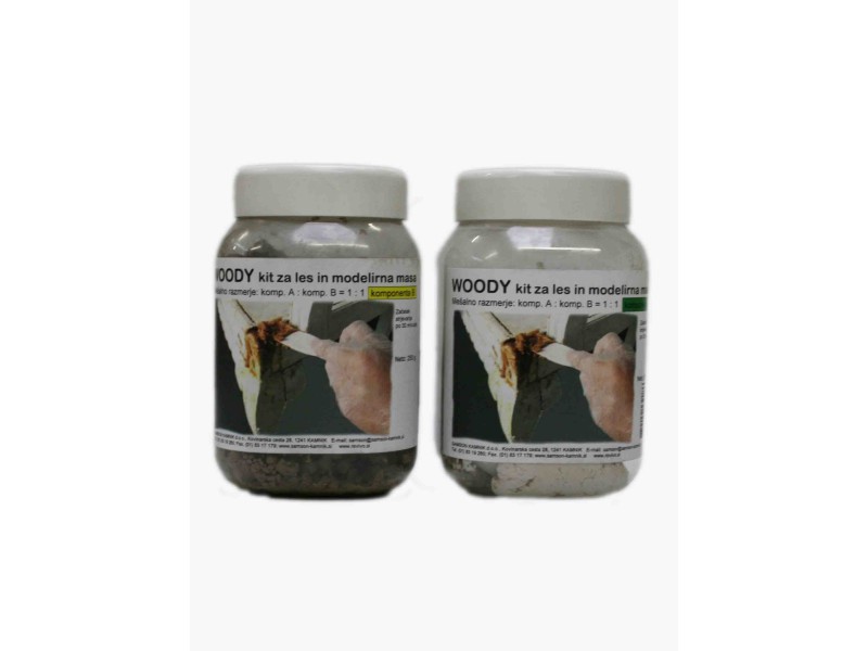 WOODY wood repair epoxy paste  250 g + 250 g