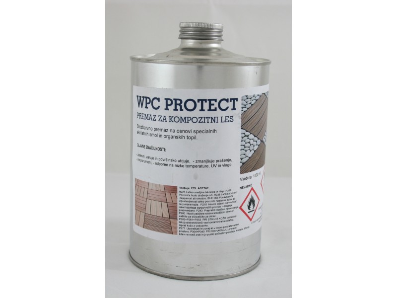 WPC PROTECT - premaz za kompozitni les 1l