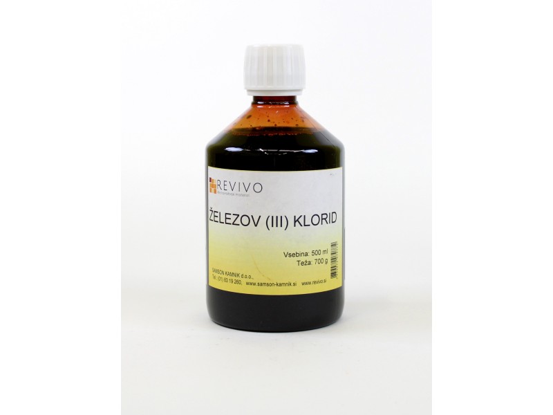 Železov III klorid    500 ml  (700 g)  40 % raztopina